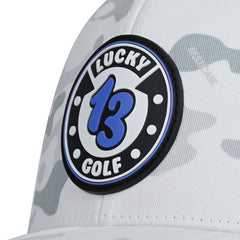 Multicam White FlexFit Lucky 13 Golf Hat