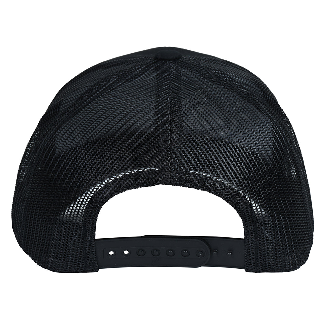 Black Lucky 13 Golf Hat