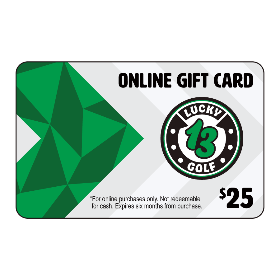 Lucky 13 Golf Gift Card