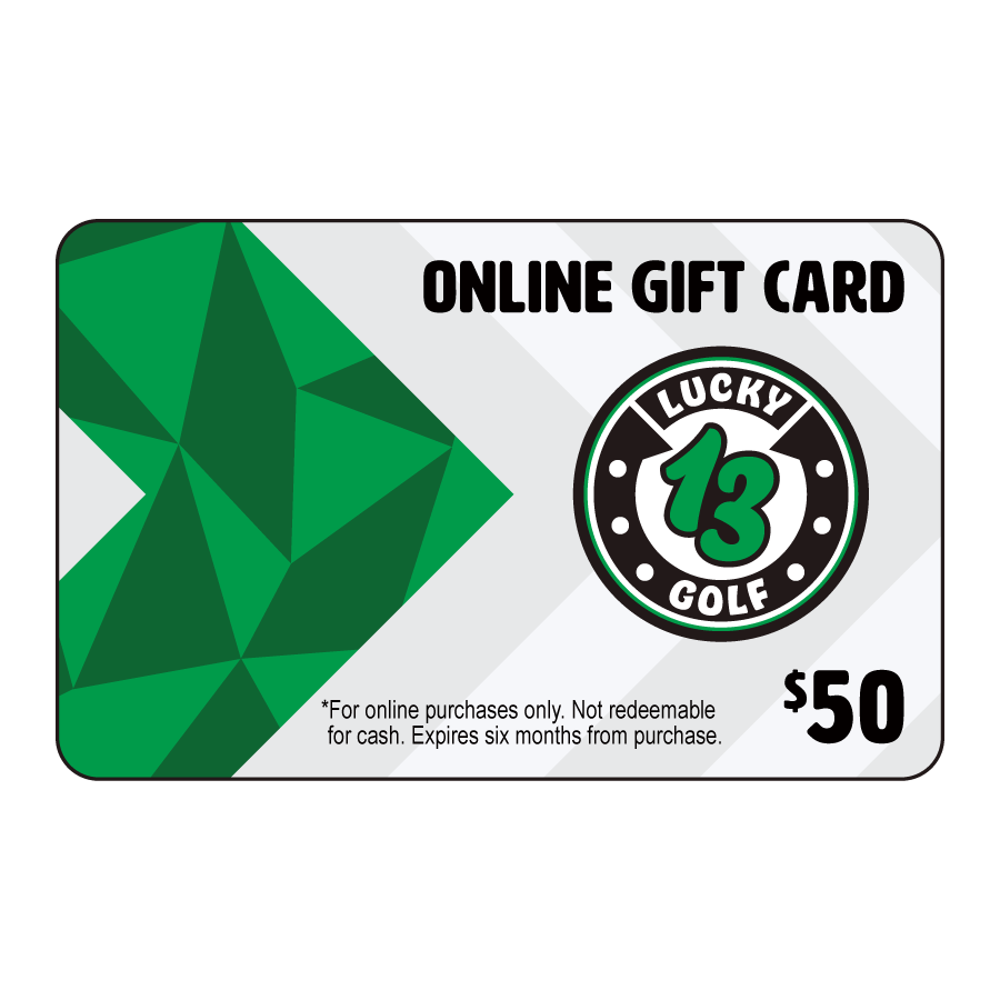 Lucky 13 Golf Gift Card