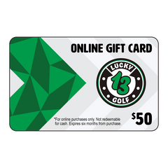 Lucky 13 Golf Gift Card