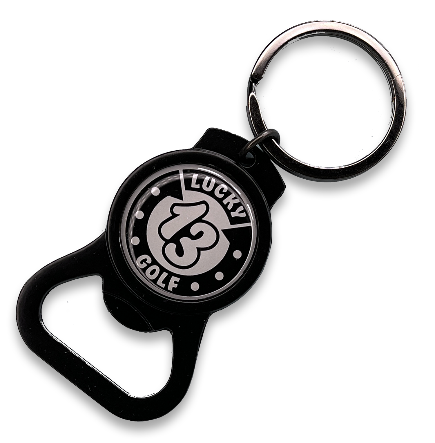 Lucky 13 Golf Bottle Opener Keychain - Lucky 13 Golf