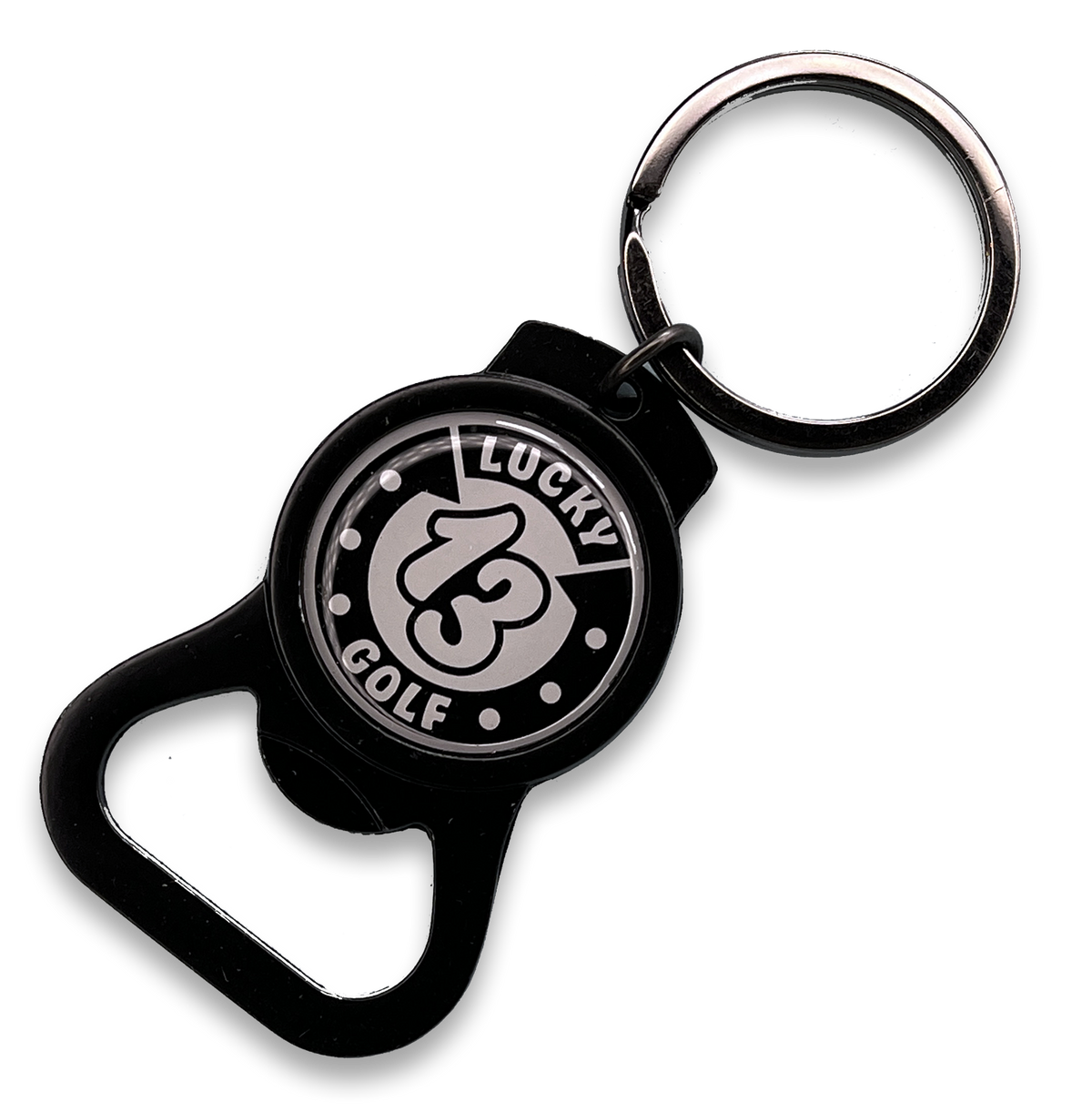 Lucky 13 Golf Bottle Opener Keychain - Lucky 13 Golf