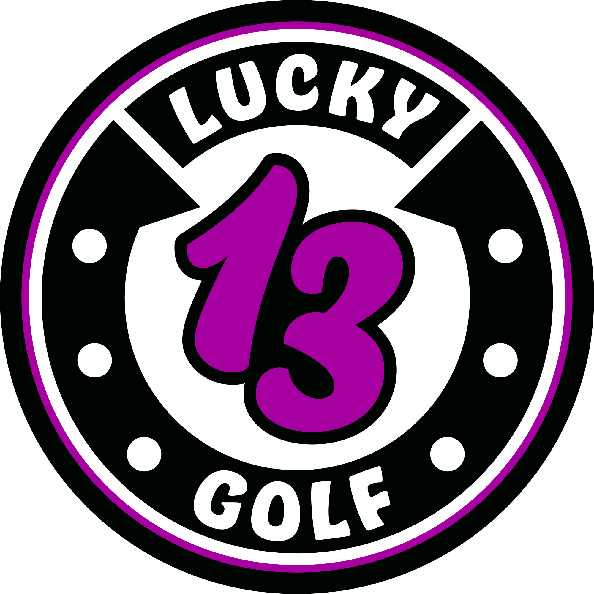 True Purple Lucky 13 Golf
